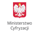 Logo Ministerstwa Cyfryzacji