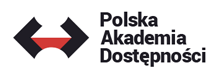 Logo projektu Polska Akademia Dostępności