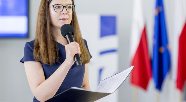 Powiększ obraz: Monika Szczygielska, Wiceprzewodnicząca Rady Fundacji Widzialni