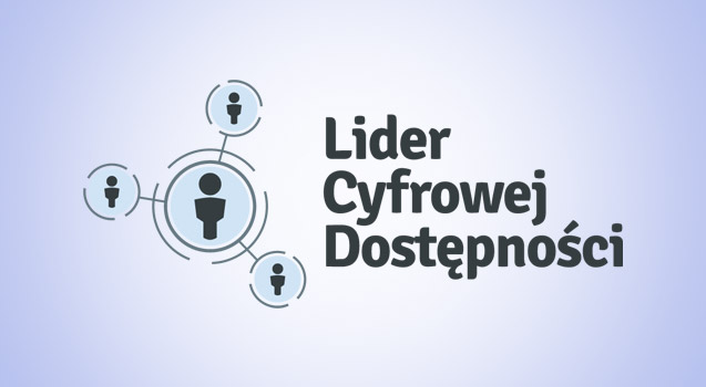 Powiększ obraz: Logo konkursu Lider Cyfrowej Dostępności